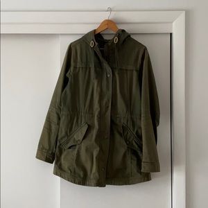 American Eagle Army Green Cargo / Utility Jacket